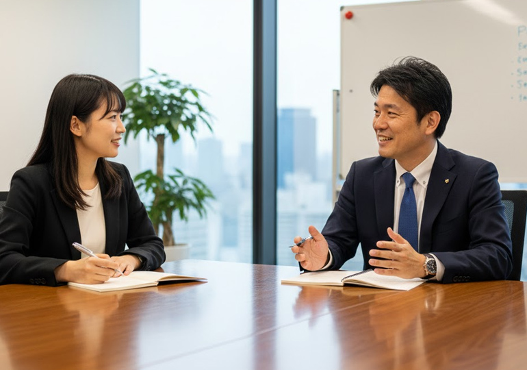 会社での個人面談